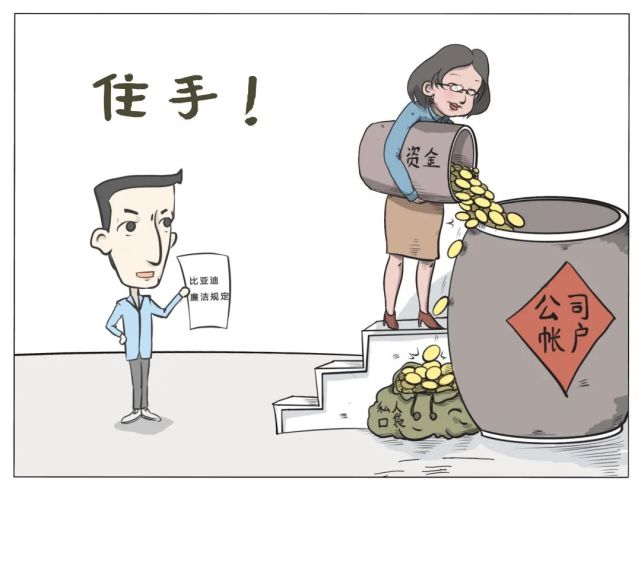 企业合规漫画手绘图片