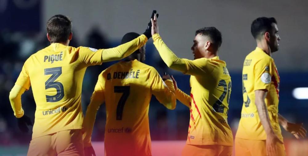 西甲 6-0！4-0！巴萨冲西甲前4，输球＝2大耻辱，哈维：仅拜仁比我们强