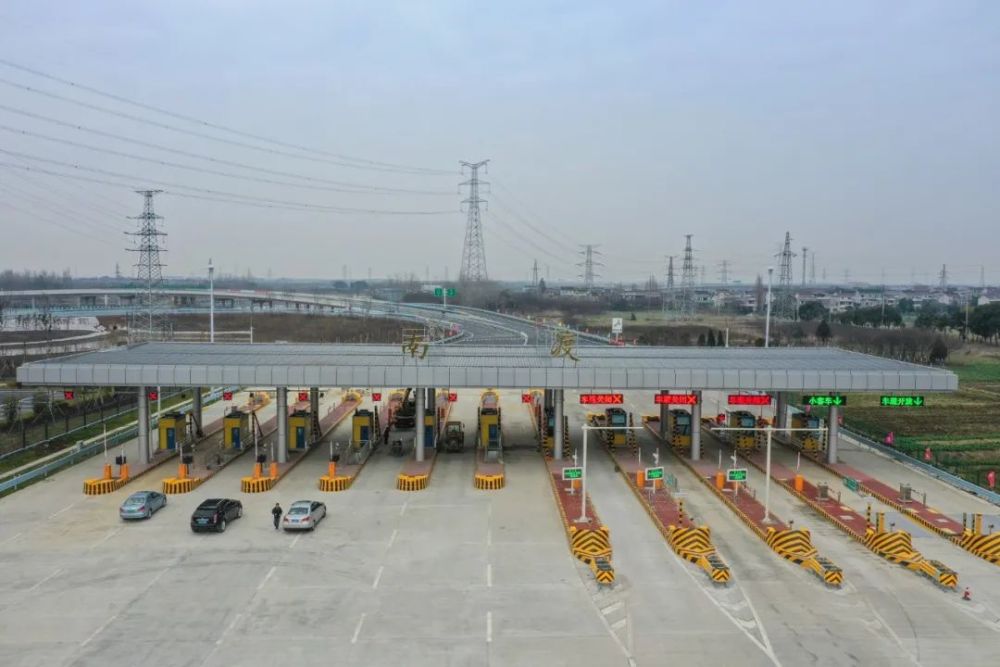 开门红溧宁高速与溧高高速共线段建设完成