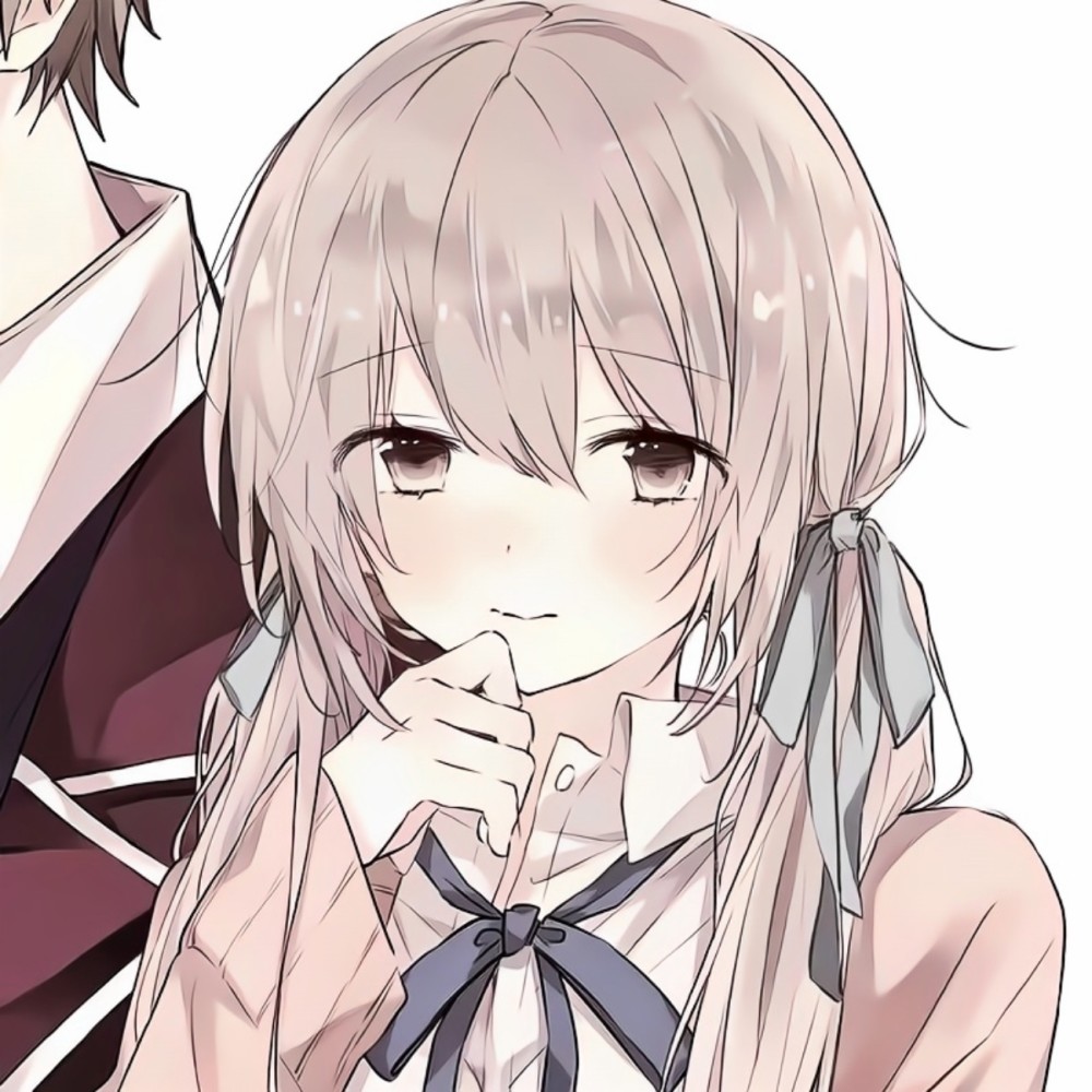 动漫情侣头像小众情头