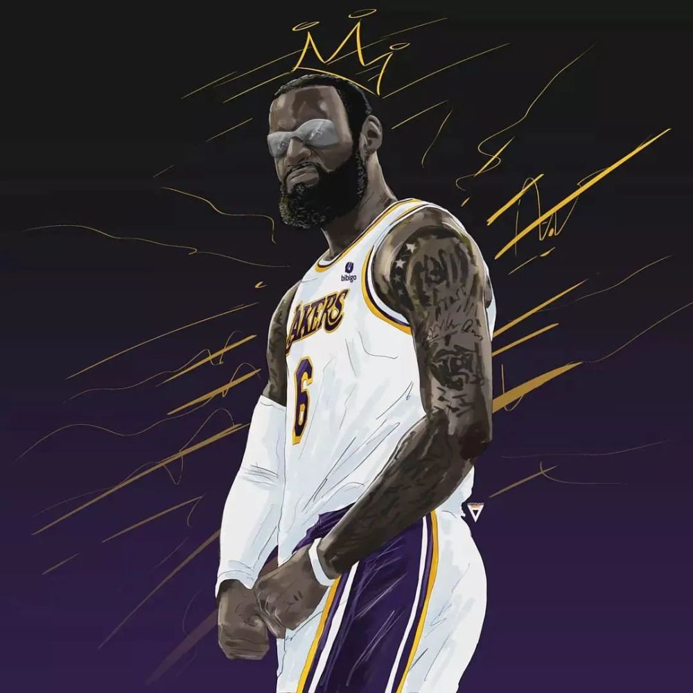 nba球星插画图集