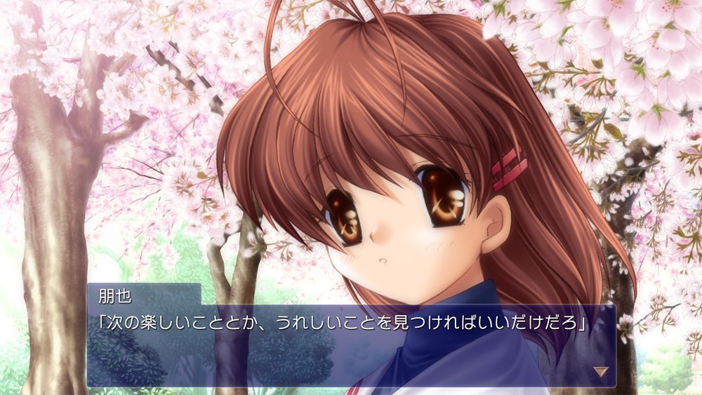 而这是京都动画版《clannad》的画风下的古河渚.