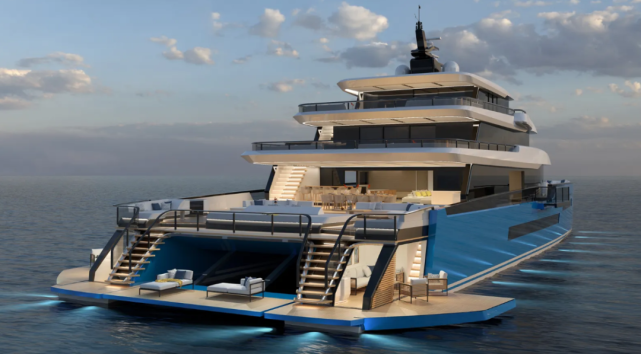 isa yachts推出大型双体动力艇zeffiro 150