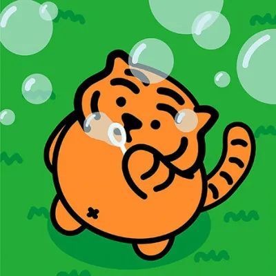 卡通头像|2022虎年小脑虎头像!