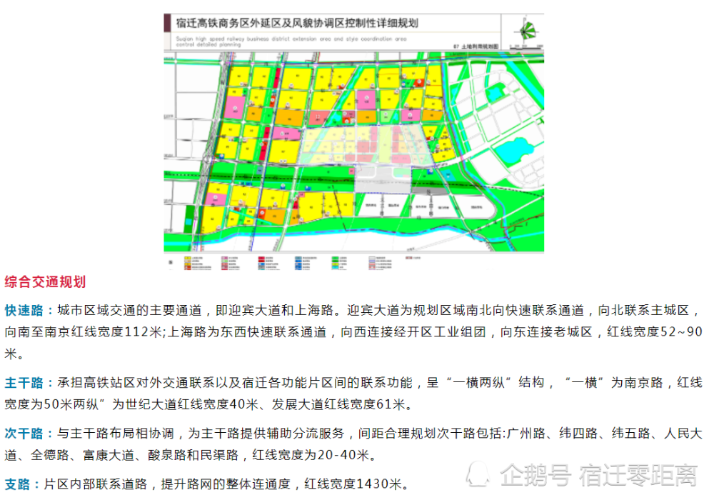 宿迁南部高铁商务区规划详情曝光