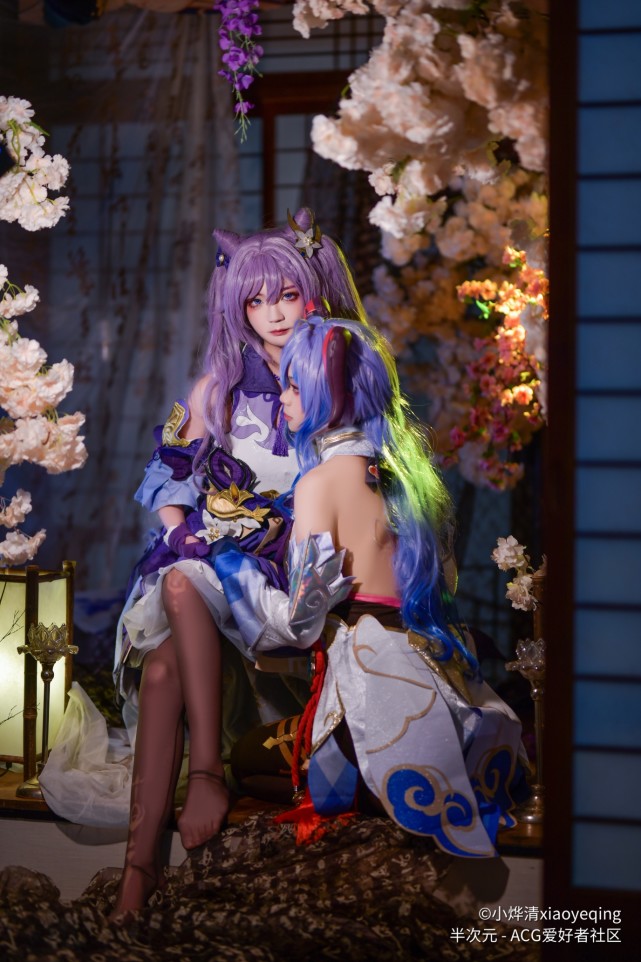 甘雨cos刻晴cos正片原神