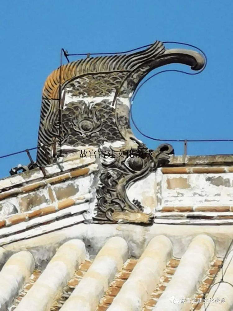 鸱尾鸱吻摩羯鱼螭吻解析