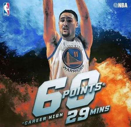 第五项:汤神29分钟砍下60分,nba历史用时最少60 纪录这个纪录的难度有