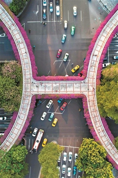复道行空一桥一景