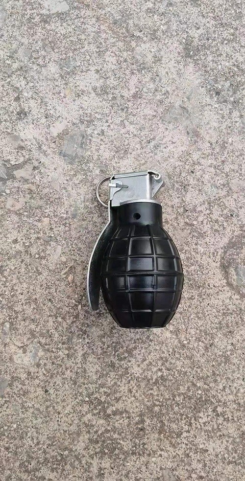 信都公安分局集中销毁一批危险爆炸物品