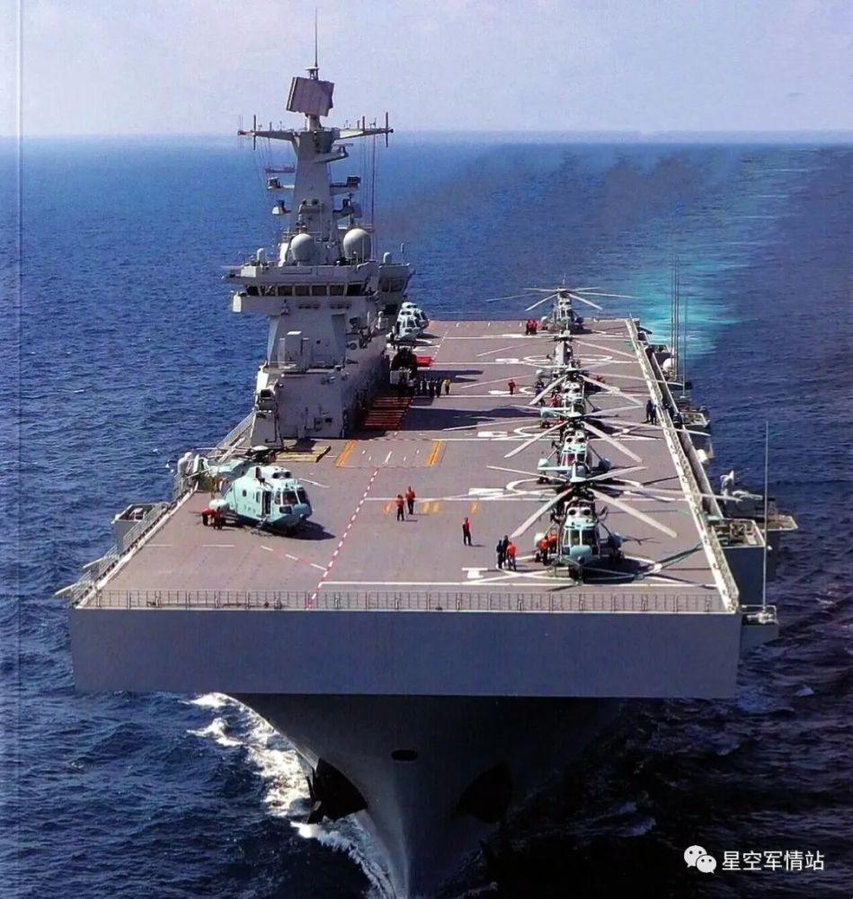2年下水12万吨海军075型两栖攻击舰首次建造性能就直追美国