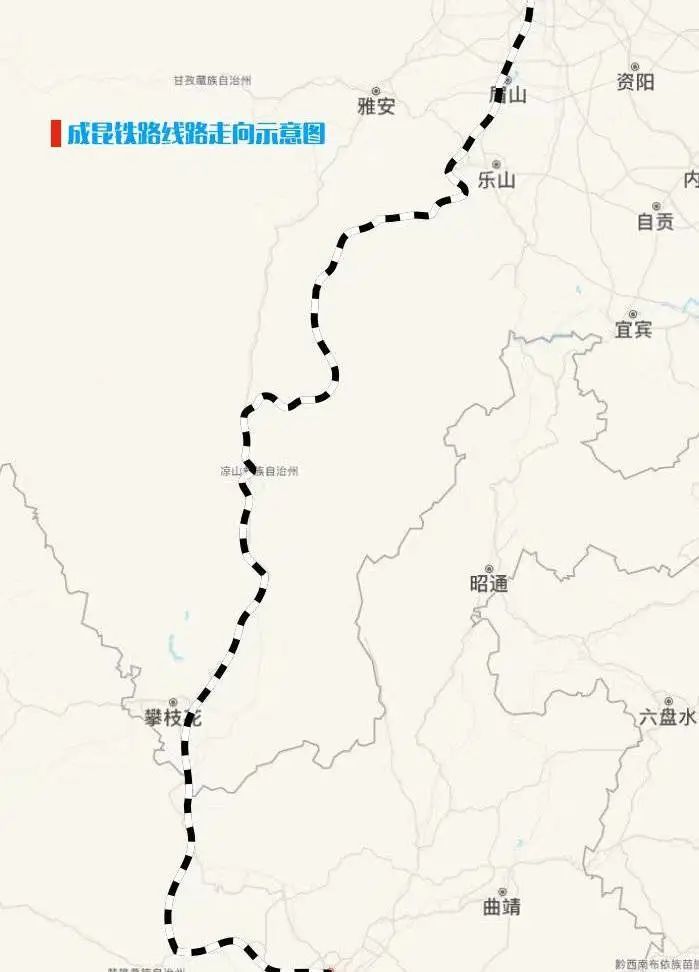 凉山州高铁规划线路图图片