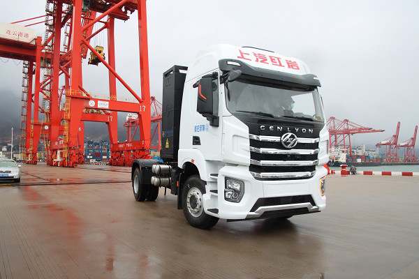 上汽红岩国家电投助力连云港推进绿电交通卡车之友网