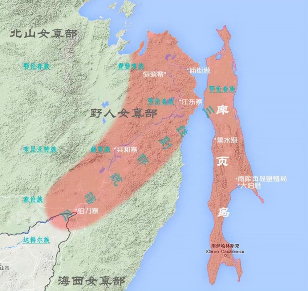库页岛曾经的中国第一大岛面积是台湾岛的2倍如今却难以收回