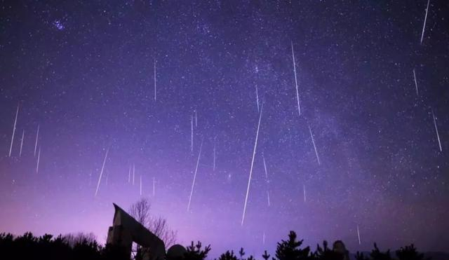 一年一度的流星雨之夜来了!