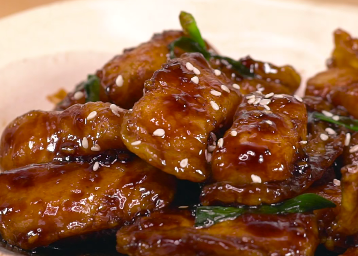 照烧龙利鱼蒜香浓郁鲜甜味美孩子爱吃的解馋美食