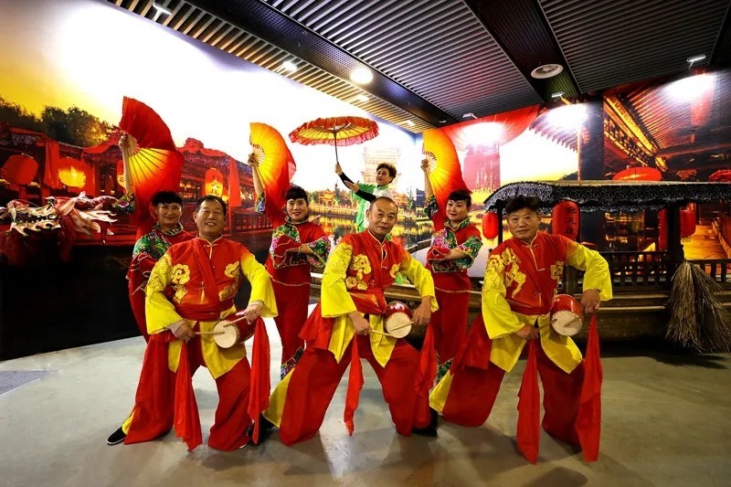 鲁南花鼓亮相泰安非遗交流展示周