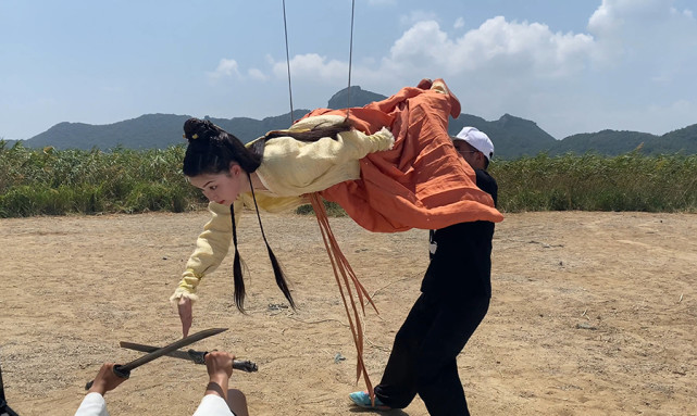 雪中悍刀行6位女演员吊威亚徐渭熊美若天仙舒羞可爱