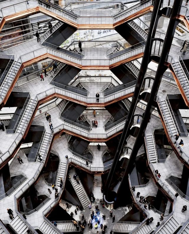 thevessel纽约哈德逊广场的新型公共遗产