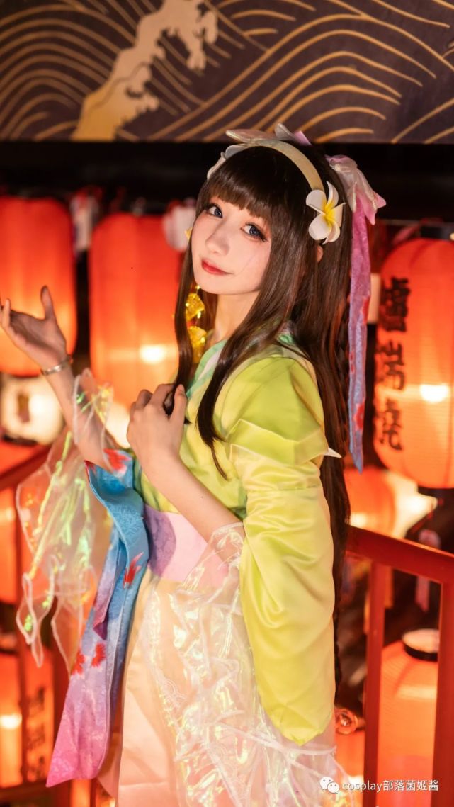 cos:王者荣耀娜可露露晚萤cos正片@小荼同学