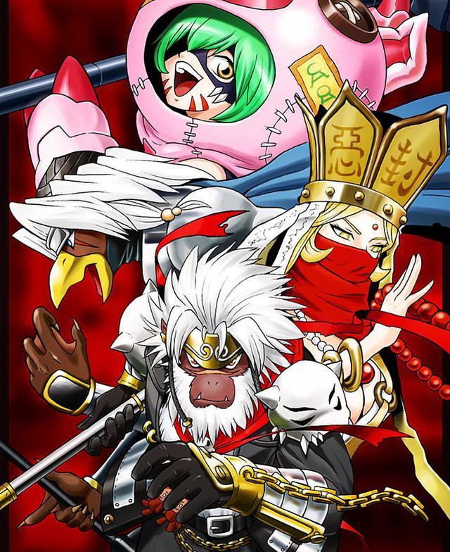 为了寻求答案和真相而追随"三藏兽"的数码兽还有三只,分别是"悟空兽"