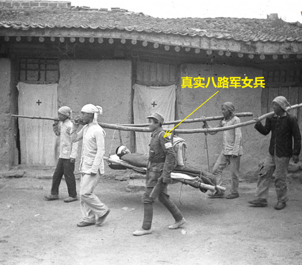 八路軍女兵的真實照片,沒有漂亮小手槍,也沒有漂亮馬尾辮