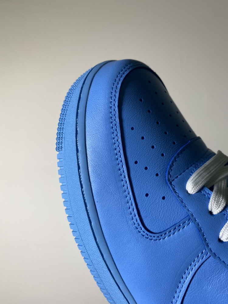 舍不得穿系列的艺术作品af1艺术馆蓝