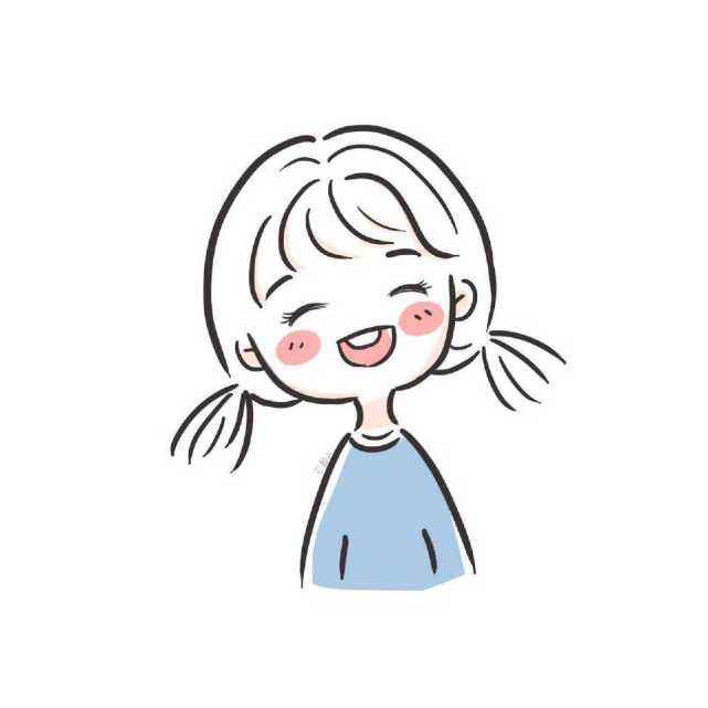 简约风可爱女生头像