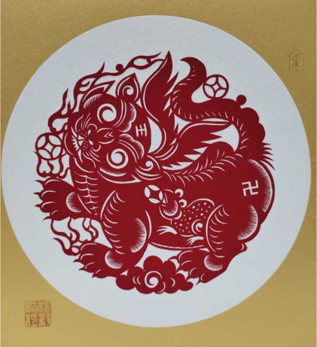 广灵剪纸虎提起山西的"虎",就不得不提国家级非物质文化遗产——黎侯