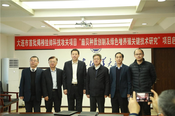 大连扇贝种质创制及绿色增养殖关键技术研究启动