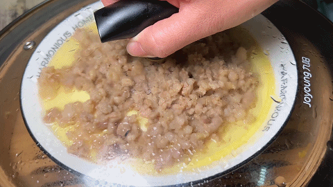 肉末蒸蛋在家做雞蛋嫩滑入味肉末鹹香味美營養好吃又下飯