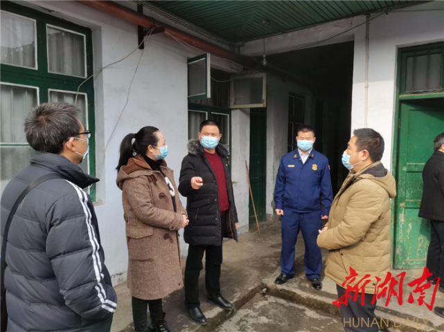 古丈县对敬老院进行节前安全生产检查