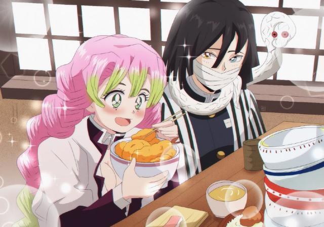 用90年代画风打开鬼灭之刃义勇好可爱祢豆子更美了