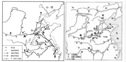 (3)河姆渡人居住在長江流域,主要種植水稻;半坡人住在黃河流域,主要