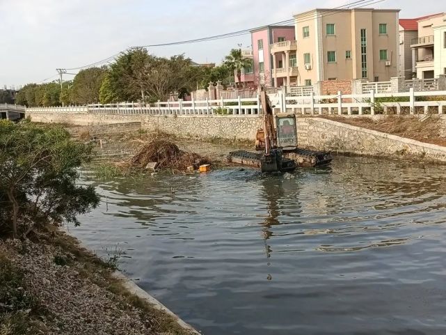 鄉村振興東橋鎮珩海村河道整治顯成效鄉村蝶變提顏值