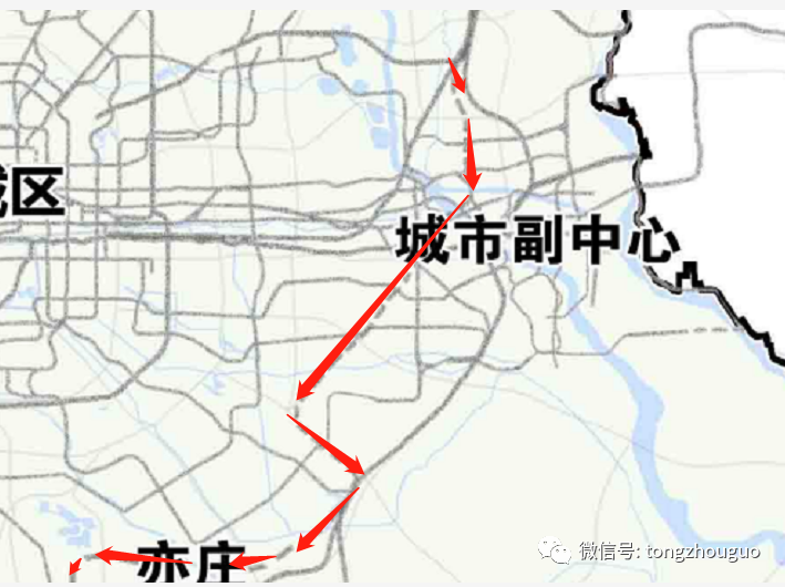 s6线和城际铁路联络线在马驹桥地区,竟然搞出来3个分叉,一路向大兴