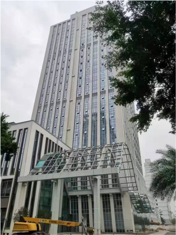 广西广播电视台新办公大楼空气净化尝鲜绿氧