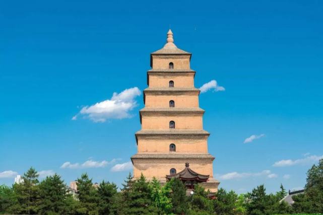 西安地标建筑之一,也是当地知名景点——大雁塔,值得一去