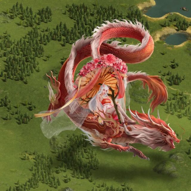 王城装扮|惊鸿玲珑现身于世,桃花宝伞纱幔飘舞|玲珑|花间舞|宝库|乱世