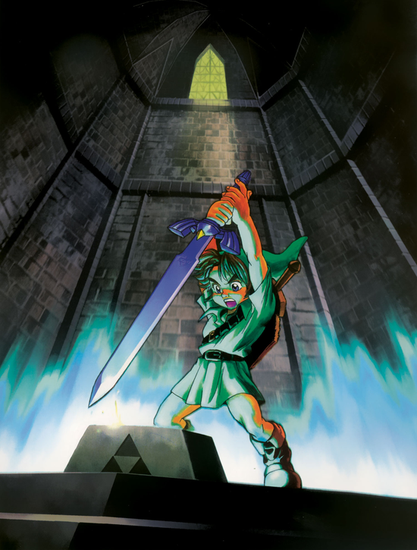 回顾25年前的经典《塞尔达传说时之笛》_腾讯新闻