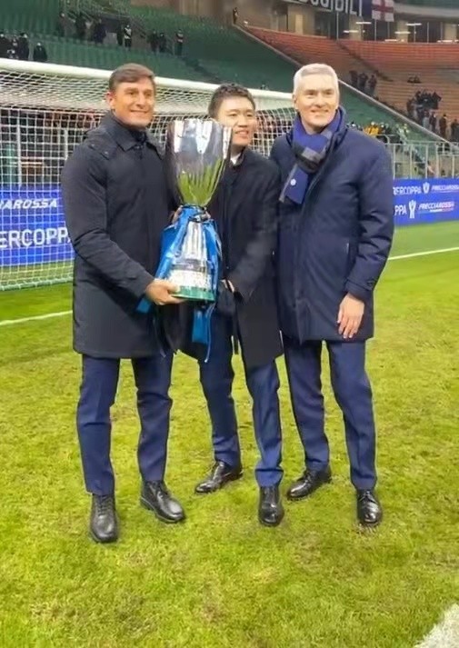 小因扎吉导演神换人国米绝杀尤文捧首冠张康阳庆贺细节暖心