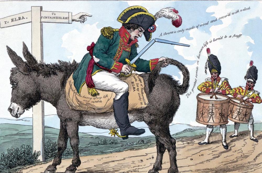 偏僻的小岛关不住流放的皇帝拿破仑人生的最后一次豪赌