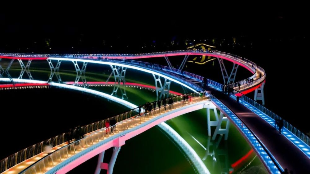 台州天台县城市会客厅新项目来了夜游始丰湖