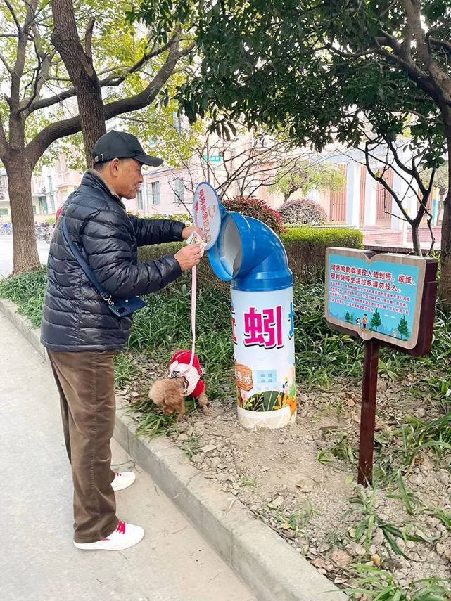 纯手工制作的蚯蚓塔在宝山一小区上线竟然还有这个妙用