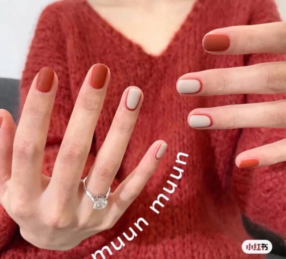 最全红色系美甲红红火火过大年