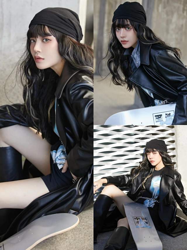 就是要当拽姐酷妹又飒又酷炸街穿搭太潮了出门回头率满