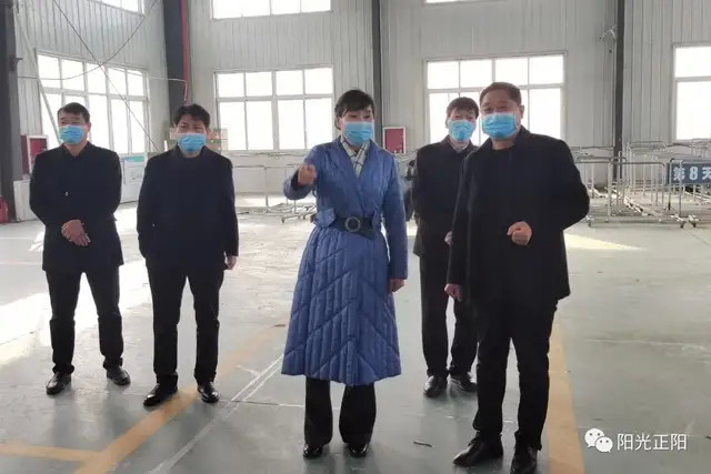 刘艳丽到正阳县调研疫情防控和万人助万企工作