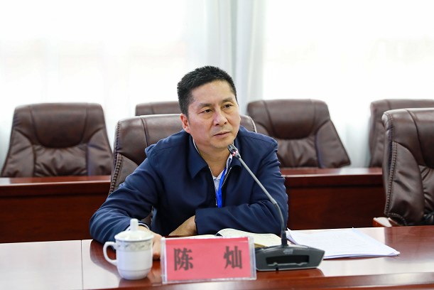 陈灿调研职业教育工作