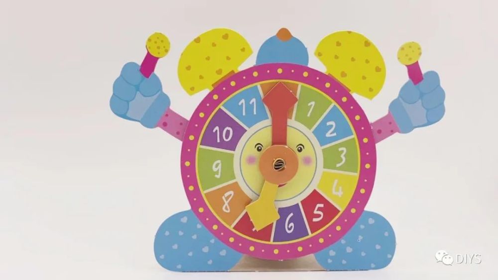 "手工制作"可爱的"小丑闹钟"_腾讯新闻