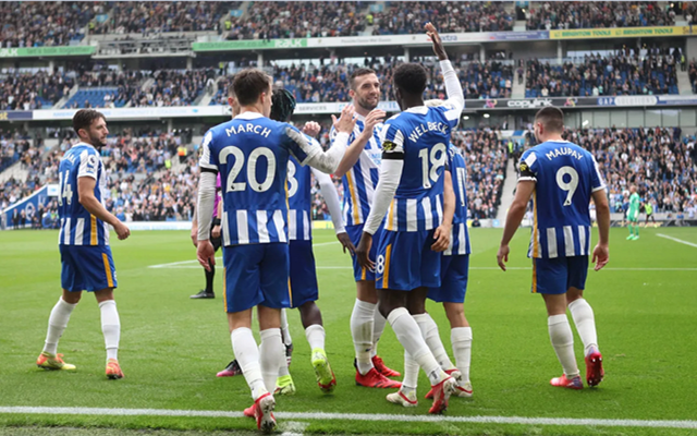 英超布莱顿4场不败战绩稳定水晶宫防守端有所欠缺